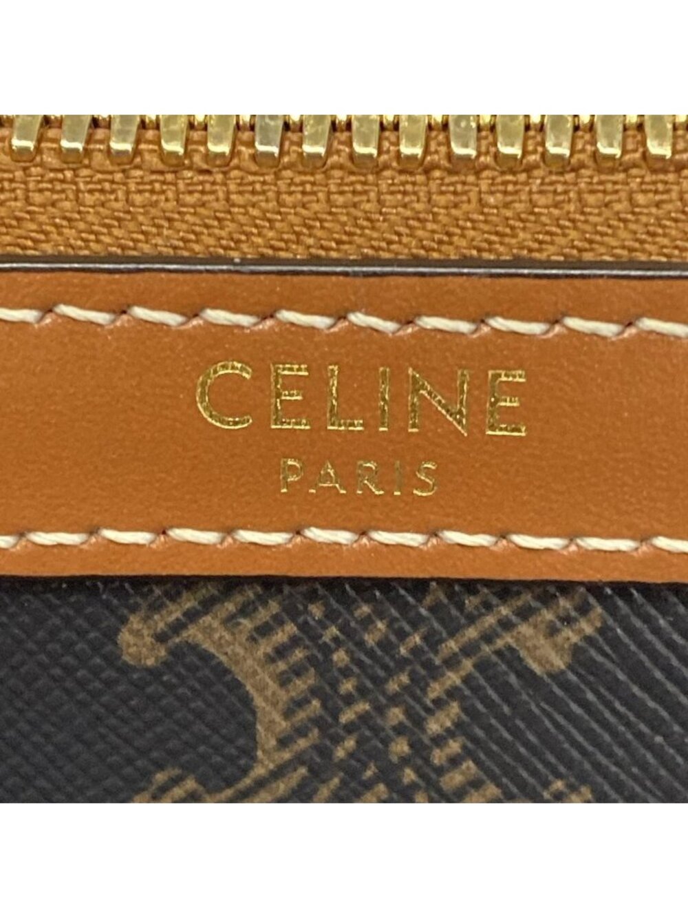 Celine Boston Bag Black Brown Leather - Picture 9 of 15